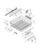 Upper rack and track parts