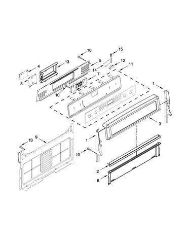 Control panel parts