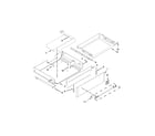 Maytag MGR8850DS3 drawer parts diagram