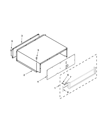 Top grille and unit cover parts