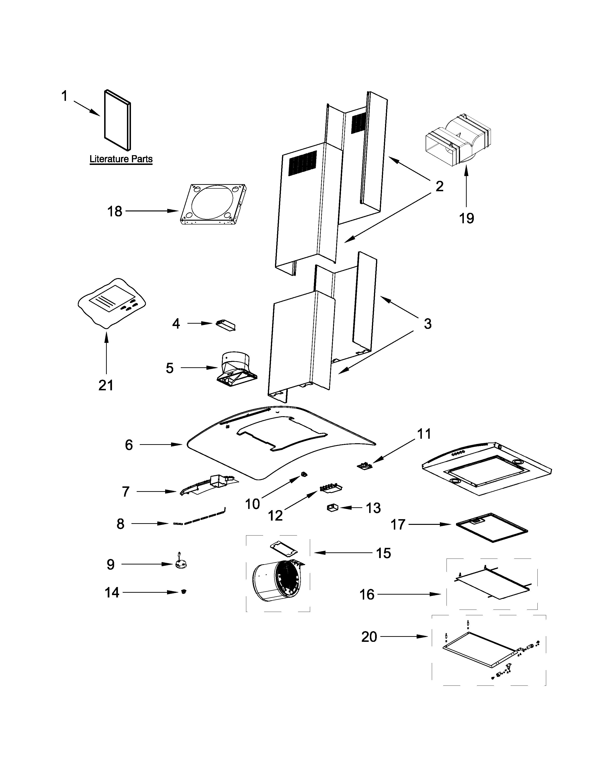 Hood parts