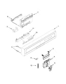 Control panel and latch parts