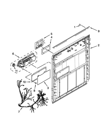 Inner door parts