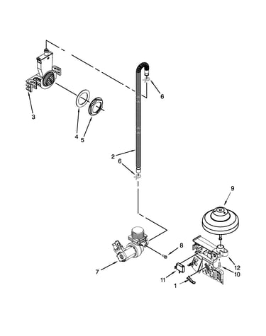Fill, drain and overfill parts