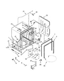 Tub, tank and frame parts