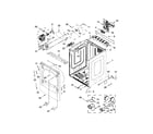 Whirlpool YWED9500EC0 cabinet parts diagram