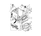 Whirlpool 7MWGD1930DM2 cabinet parts diagram
