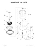 Basket and tub parts