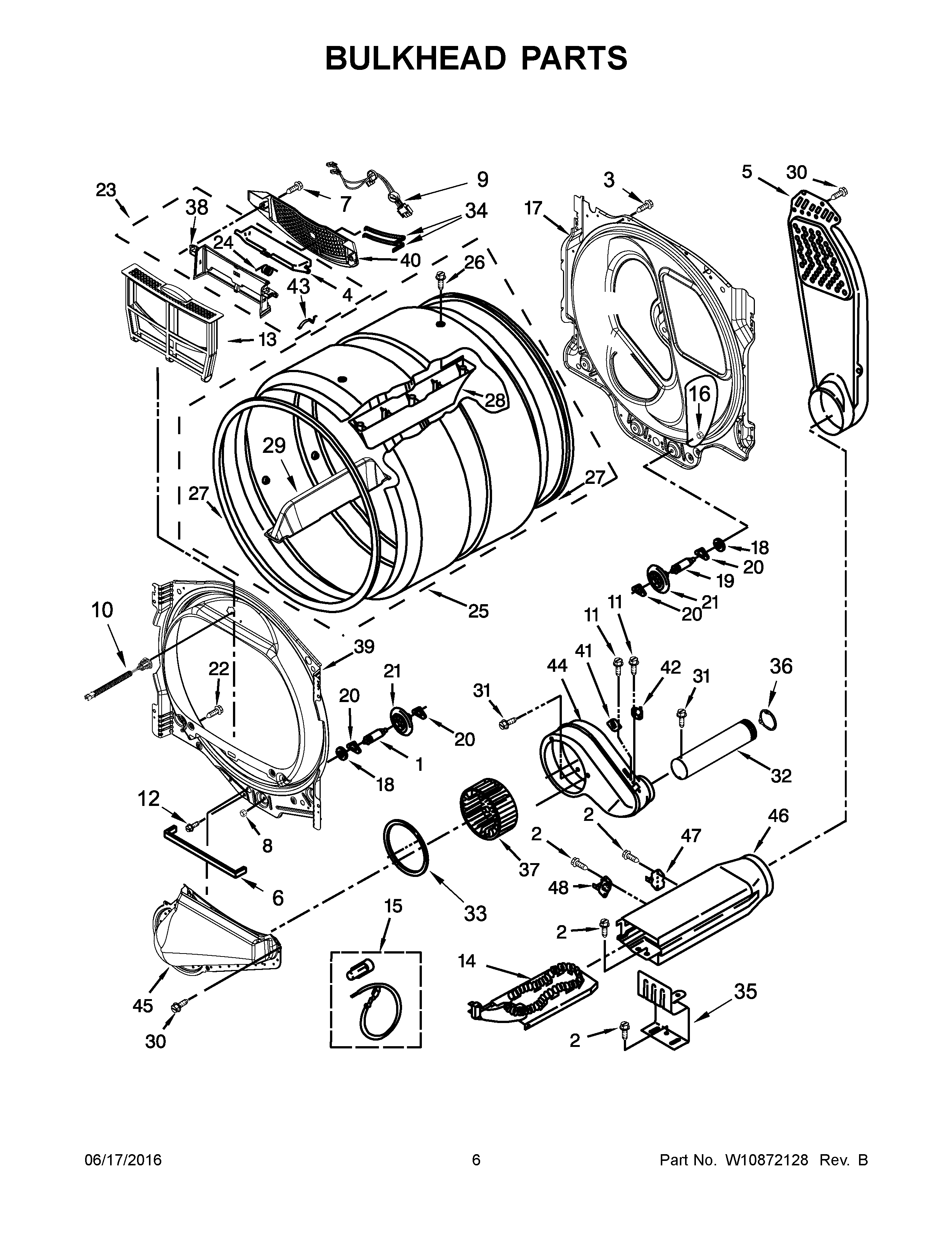 Bulkhead parts