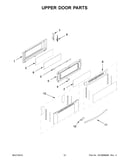 Upper door parts