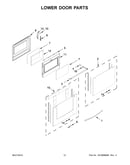 Lower door parts