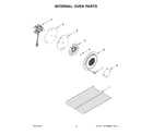Whirlpool WGG745S0FE02 internal oven parts diagram