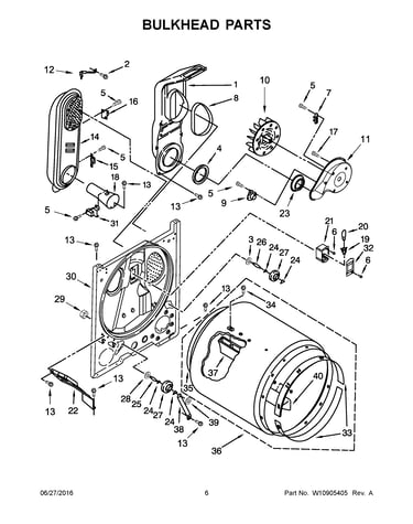 Bulkhead parts