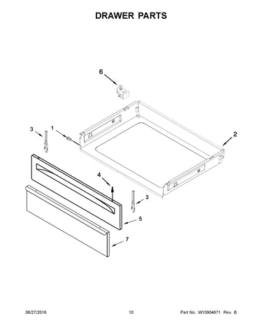Drawer parts