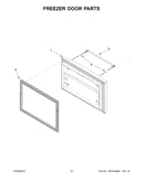 Freezer door parts