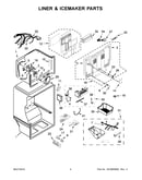 Liner & icemaker parts