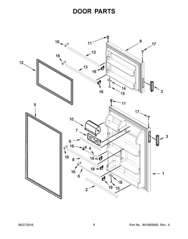 Door parts