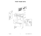 Maytag MFS230PAVS front frame parts diagram