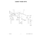 Maytag MFS230PAVS cabinet frame parts diagram