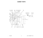Maytag MFS230PAVS cabinet parts diagram