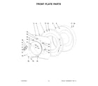 Maytag MFS230PAVS front plate parts diagram