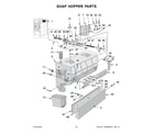 Maytag MFS230PAVS soap hopper parts diagram