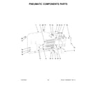 Maytag MFS230PAVS pneumatic components parts diagram