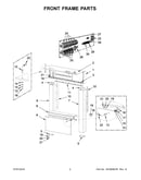Front frame parts