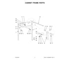 Maytag MFS180PAVS cabinet frame parts diagram