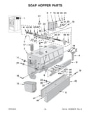 Soap hopper parts
