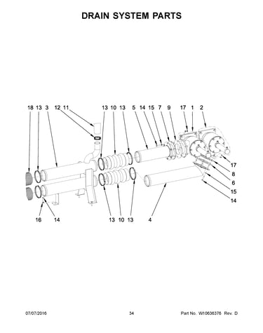 Drain system parts