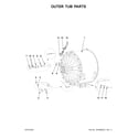 Maytag MFS275PTVS outer tub parts diagram