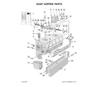 Maytag MFS275PTVS soap hopper parts diagram