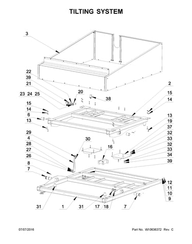 Tilting system