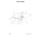 Maytag MFS275PTVS tilting cabinet diagram