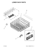 Lower rack parts