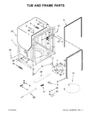 Tub and frame parts