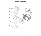 Maytag MEW9530FZ01 internal oven parts diagram