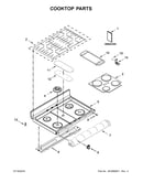 Cooktop parts