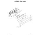 Maytag MGT8820DS06 control panel parts diagram