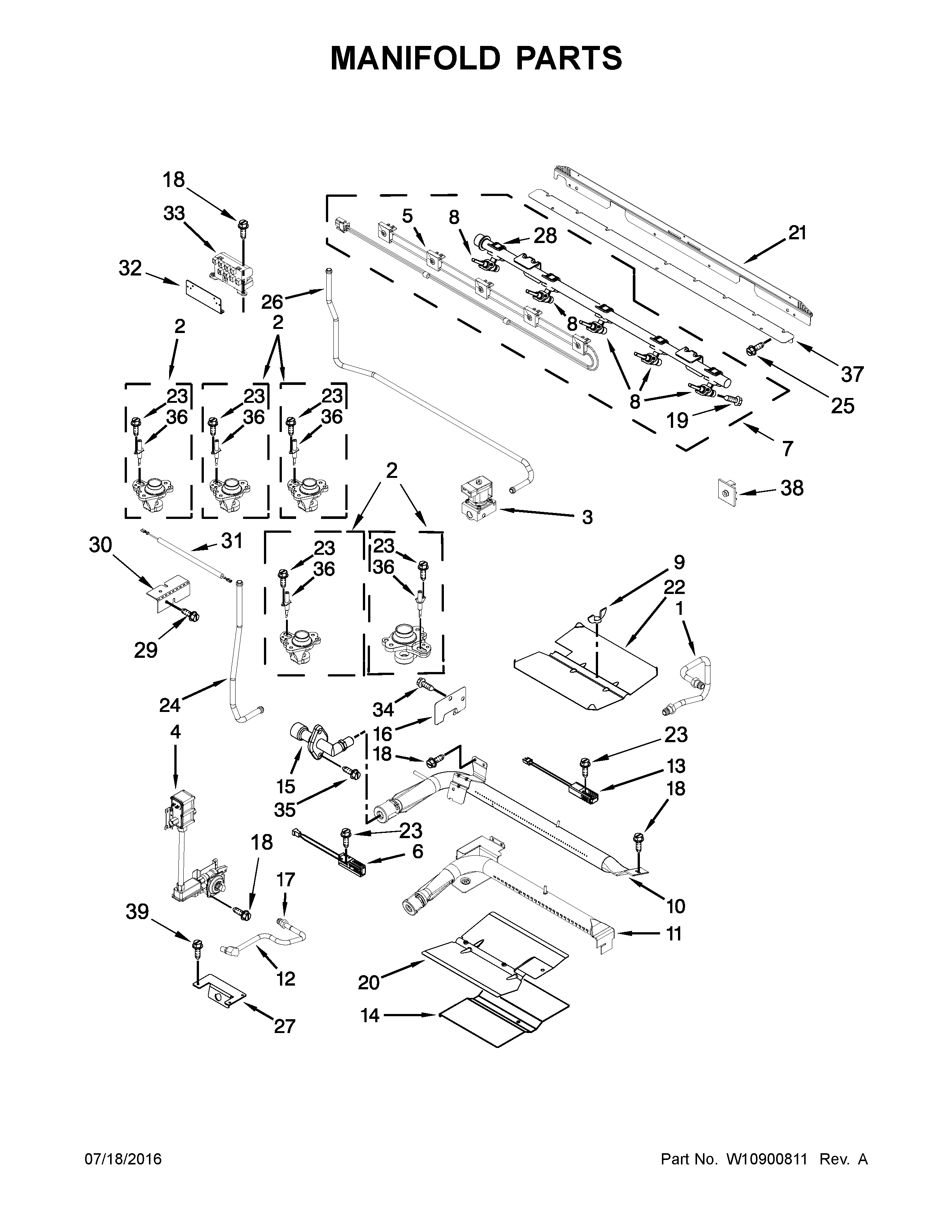 Manifold parts