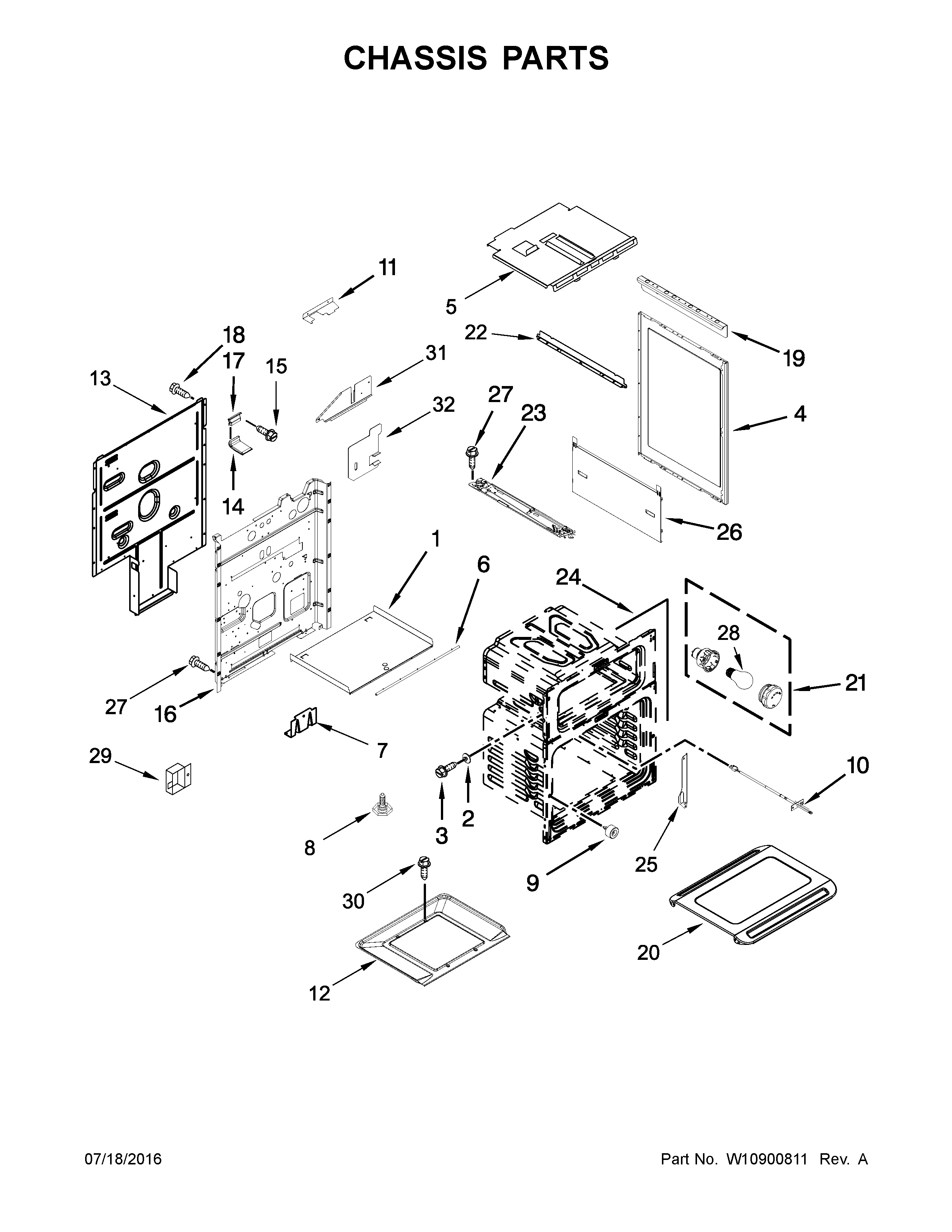 Chassis parts