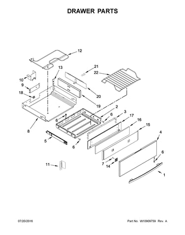 Drawer parts