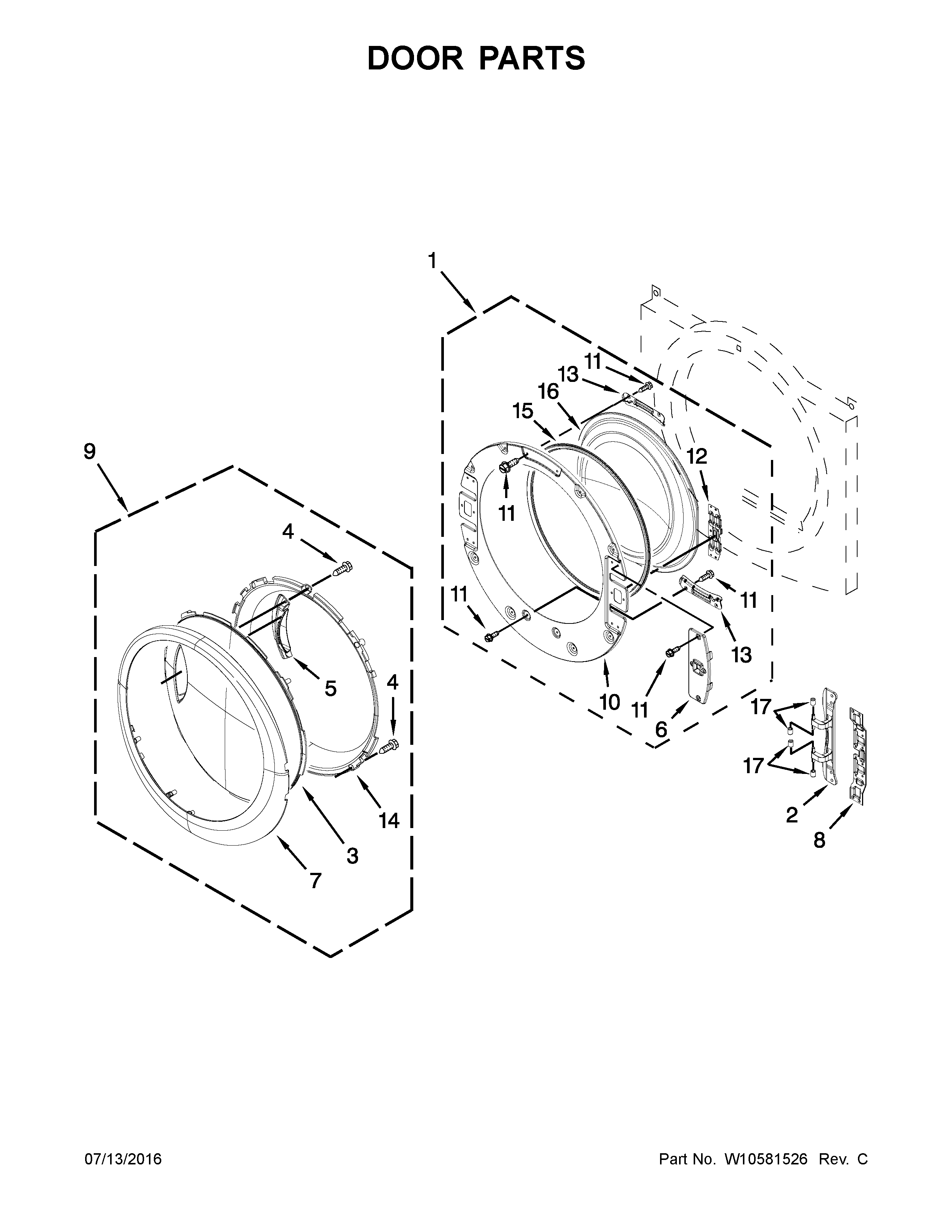 Door parts