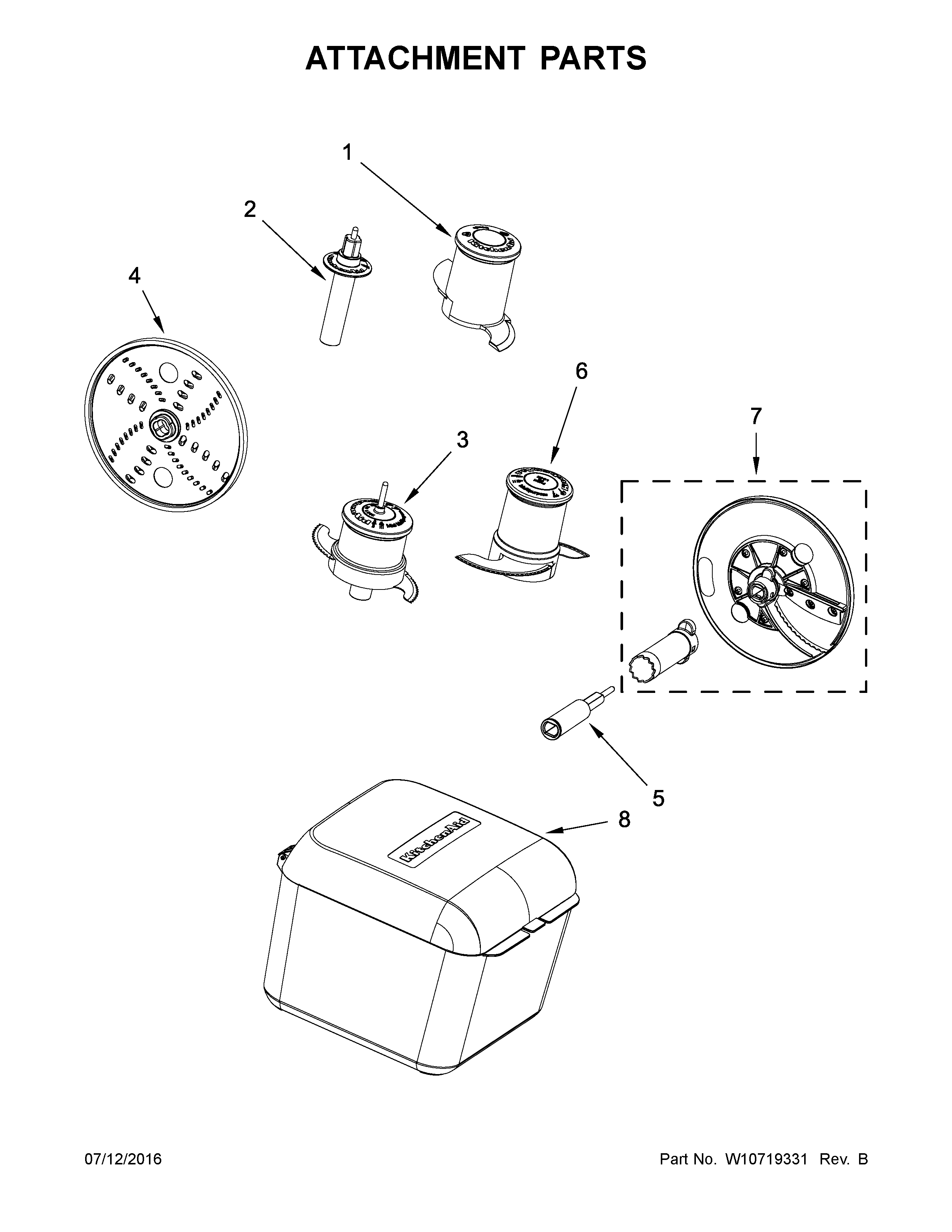 Attachment parts