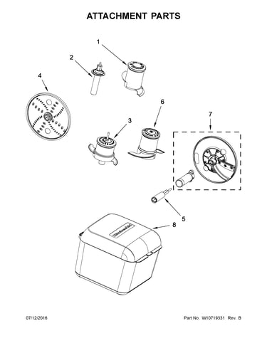 Attachment parts