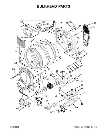 Bulkhead parts