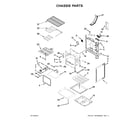 Whirlpool WFE770H0FZ0 chassis parts diagram