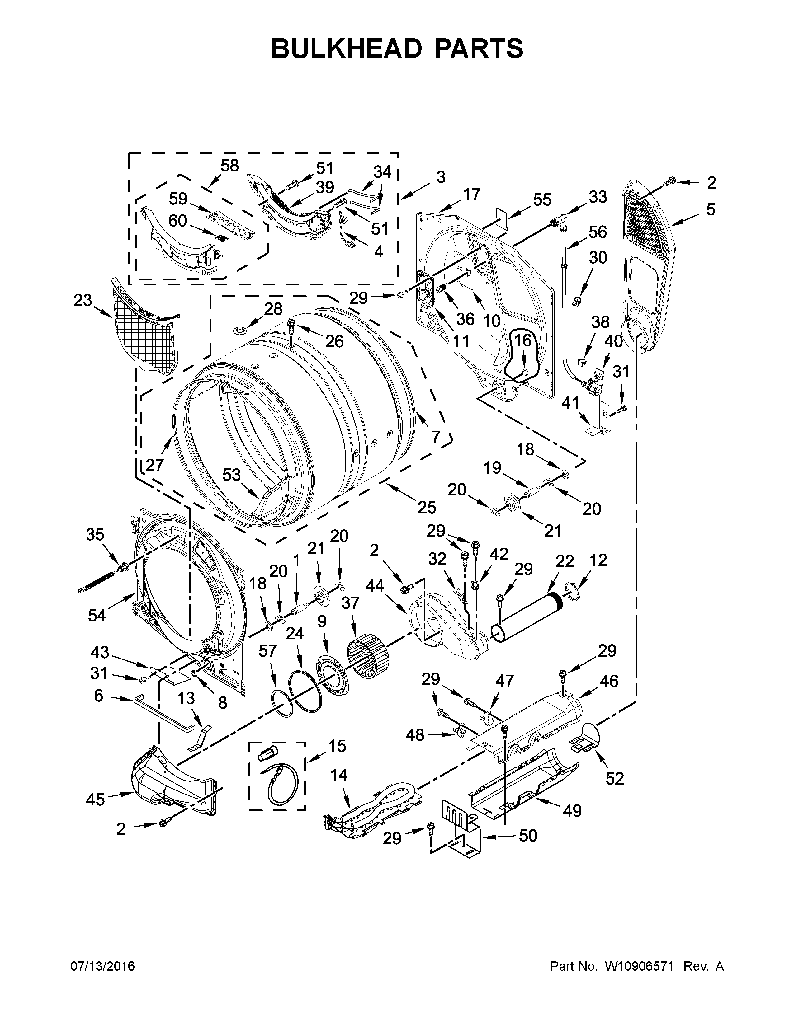 Bulkhead parts