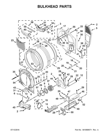 Bulkhead parts